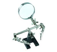 Helping Hand with Magnifier Soldering Solder Tool Electronics Basic 2.5x Magnifying Glass Quality