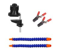 Helping Hands 2 Flexible Arms Metal Base Electronic Soldering Tool Soldering Iron Tip Cleaner Holder for Soldering
