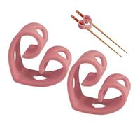 Helping Hands Chopsticks - 2 Pieces Practice Chop Sticks Connectors, Assistance Tool Non Slip Home Rice Dishes, Travel Sushi Beginner Women Picnics Lunch, Boys Cuisine Training Reusable Universal