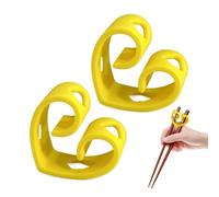 Helping Hands Chopsticks - Right Left Handed Chop Sticks Helpers,Assistance Tool Non Slip for Home Rice Dishes Travel Sushi Beginner Women Picnics Lunch Boys Girls Asian Cuisine