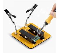 Helping Hands Soldering Aid with Magnetic Base, Adjustable Crocodile Clips, Third Hand Tool for Electronics Repair, DIY Projects, Modular Design, Compact & Portable