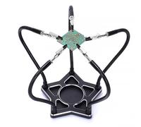 Helping Hands Soldering Station, 5 Flexible Arms Soldering Holder Metal Circuit Board Holder with Soldering Iron Stand and Metal Base, for Electronic Repair Soldering Jewelry Craft