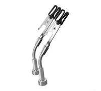 Helping Hands Soldering Station Alternative Flexible Gooseneck Third Hand Tool with Crocodile Clips for Jewelry Making Model Making Accessories 105mm(2PCS)