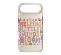 Helping Little Minds Bloom Teacher Floral Butterfly Apple Case for iPhone Air