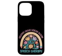 Helping Little Voices Bloom Speech Therapy Speech Therapist Case for iPhone 13 Pro Max