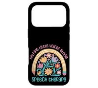 Helping Little Voices Bloom Speech Therapy Speech Therapist Case for iPhone 17 Pro