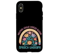 Helping Little Voices Bloom Speech Therapy Speech Therapist Case for iPhone X/XS