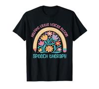 Helping Little Voices Bloom Speech Therapy Speech Therapist T-Shirt