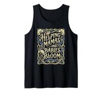 Helping Mamas and Babies Bloom Doula Birth Support Tank Top