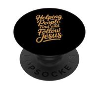 Helping People Find And Follow Jesus Message PopSockets Adhesive PopGrip