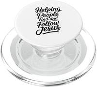 Helping People Find And Follow Jesus PopSockets PopGrip for MagSafe