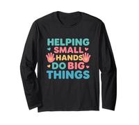 Helping Small Hands Do Big Things Kids Activity Long Sleeve T-Shirt
