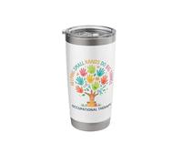 Helping Small Hands Do Big Things Occupational Therapy Hand Stainless Steel Insulated Tumbler