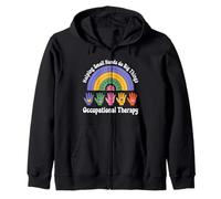 Helping Small Hands Do Big Things Pediatric Occupational OT Zip Hoodie