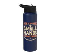 Helping Small Hands Do Big Things Stainless Steel Insulated Water Bottle