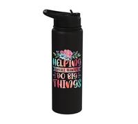 Helping Small Hands Do Big Things Stainless Steel Insulated Water Bottle