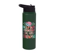 Helping Small Hands Do Big Things Stainless Steel Insulated Water Bottle