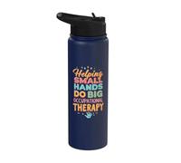 Helping Small Hands Do Big Things Stainless Steel Insulated Water Bottle