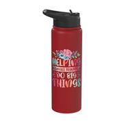 Helping Small Hands Do Big Things Stainless Steel Insulated Water Bottle