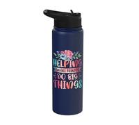 Helping Small Hands Do Big Things Stainless Steel Insulated Water Bottle