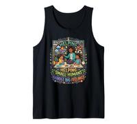 Helping Small Humans Handle Big Feelings - School Counselor Tank Top