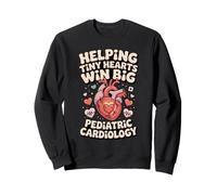 Helping Tiny Hearts Win Big Pediatric Cardiology Sweatshirt