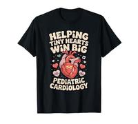Helping Tiny Hearts Win Big Pediatric Cardiology T-Shirt