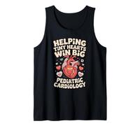 Helping Tiny Hearts Win Big Pediatric Cardiology Tank Top