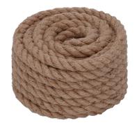 HELPMATE - Natural Hemp Rope | Twisted Brown - Crafts & Packaging - Organic Fiber - 1 Ball (14 mm x 10 m)