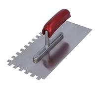 HELPMATE - Notched Trowel 10x10 mm - Professional Notched Trowel Made in Germany - 230 x 130 mm Notched Trowel for applying Filler and Tile Adhesive