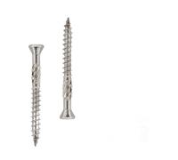 HELPMATE - Decking screws 5x70 stainless steel A2-200 pcs decking screws + 1 T25 bit - decking screws for outdoor use (decking, garden sheds, timber constructions etc.)