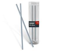 HELPMATE - Threaded rod M10 x 330 mm made of stainless steel A2 - 2 pieces of threaded bar with full metric thread - Set screw DIN with DIN 976 manufacturing standard