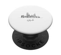 Helsinki Finland Skyline Europe Travel Souvenirs PopSockets Adhesive PopGrip