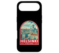 Helsinki Finland Travel Art Emblem Vintage Case for iPhone Air