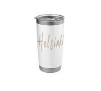 Helsinki Finland Vintage Elegant Design Stainless Steel Insulated Tumbler