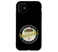 Helsinki moose capital of Finland vintage souvenir Case for iPhone 11