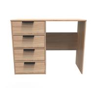 Helsinki Ready Assembled Dressing Table with 4 Drawers - Bardolino Oak - Welcome Furniture | TJ Hughes