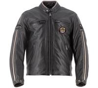 Helstons Ace 10Ans Motorcycle Leather Jacket, dark brown, size M