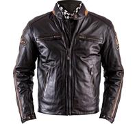 Helstons ACE Rag Leather Jacket, brown, size L