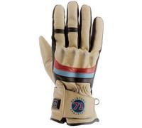 Helstons Bora Heated Motorcycle Gloves, beige, size 12