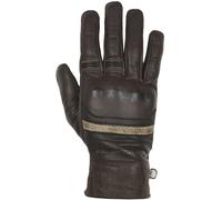 Helstons Bora Winter Motorcycle Gloves, white-brown, size M L for Men