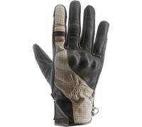 Helstons Brooks Motorcycle Gloves, dark brown/beige, size 8