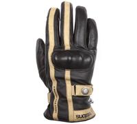 Helstons Burton Motorcycle Gloves, black-beige, size 4XL for Men
