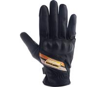Helstons Cars Air Motorcycle Gloves, black/gold, size 9