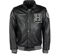Helstons Cheyenne Motorcycle Leather Jacket, black, size XL for Men