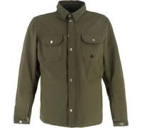Helstons Detroit Motorcycle Shirt, green-brown, size S for Men