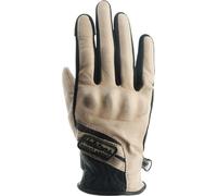 Helstons DS Air perforated Ladies Motorcycle Gloves, black/beige, size 7