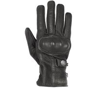 Helstons Eagle perforated Motorcycle Gloves, black, size 2XL for Men