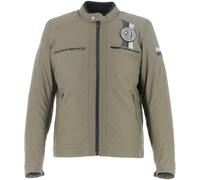 Helstons Evasion Motorcycle Textile Jacket, green-brown, size M for Men