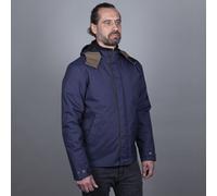 Helstons Flame waterproof Motorcycle Textile Jacket, blue, size 4XL for Men